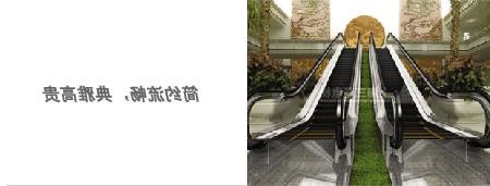 上海三菱自动扶梯简约流畅，...